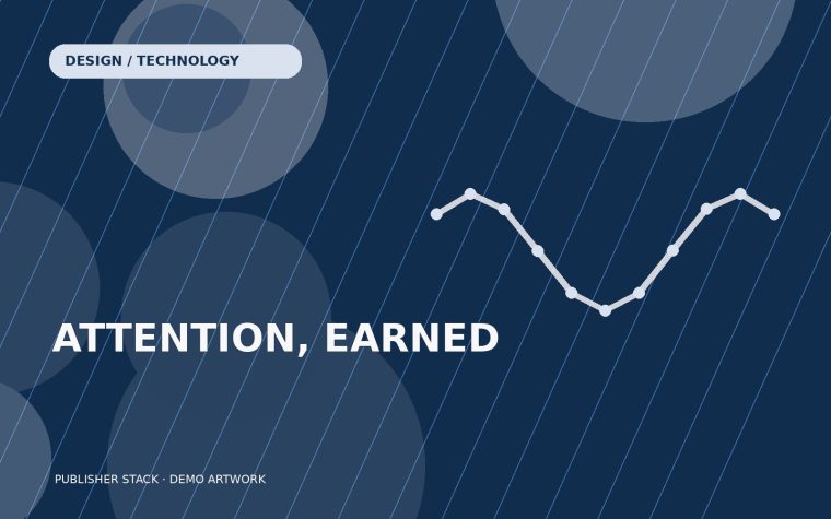 Designing technology that earns attention, not demands it